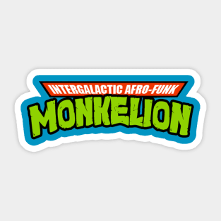 Monkelion in a half shell Sticker